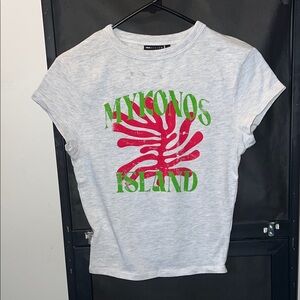 Women’s Graphic Baby T-Shirt-ASOS